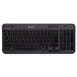 Logitech&reg; K360 Wireless Keyboard, Compact, For Windows, Black # LOG920004088