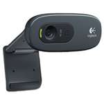Logitech&reg; C270 HD Webcam, 720p, Black # LOG960000694