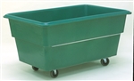 Maxi-Movers M2424 30 cubic foot flare truck with steel-reinforced sides and 5-inch casters for commercial laundry and hospitality bulk linen transport