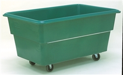Maxi-Movers M2424 30 cubic foot flare truck with steel-reinforced sides and 5-inch casters for commercial laundry and hospitality bulk linen transport