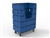 Maxi-Movers M7090 48 cubic foot bulk delivery truck with chemical-resistant poly base and 6-inch industrial swivel casters.
