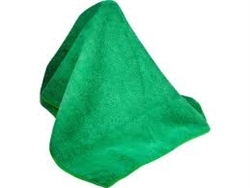 Microfiber Cleaning Cloths, Green, 16x16, Pack of 60