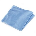 Microfiber Suede Glass Cleaning Cloths 16x16 (3 dozen) Blue