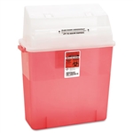 Medline Sharps Container for Patient Room, Plastic, 3 g