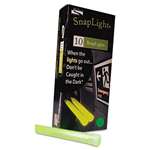 Miller's Creek Snaplights, 6l x 3/4w, Green, 10/Pack # MLE151848