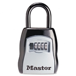 Master Lock Locking Combination 5-Key Steel Box, 3-1/2w