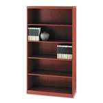 Mayline&reg; Aberdeen Series Laminate 5-Shelf Bookcase, 36w x 15d x 68&frac34;h, Cherry # MLNAB5S36LCR