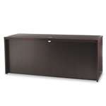 Mayline&reg; Aberdeen Series Laminate Credenza Shell, 72w x 24d x 29&frac12;h, Mocha # MLNACD7224LDC