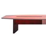 Mayline&reg; Corsica Conference Series 6' Starter Modular Table Base, Sierra Cherry # MLNCMT72SBCRY