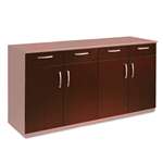 Mayline&reg; Wood Veneer Buffet Credenza Doors/Drawers, Sierra Cherry # MLNVBCZDCRY