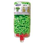 Moldex&reg; Pura-Fit PlugStation Earplug Dispenser, Cordless, 33NRR, Bright Green, 500 Pairs # MLX6845