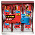 Scotch&reg; Sure Start Packaging Tape, 2 x 22.2 yards, 2 Core, Clear, 6/Pack # MMM1456