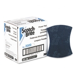 3M Scotch-Brite Power Pad, Blue, 3-7/8 x 5-1/2, 20/Cart