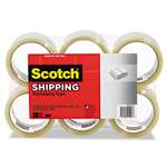 Scotch&reg; 3350 General Purpose Packaging Tape, 2.83" x 54.6yds, Clear, 6/Pack # MMM3350XW6