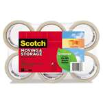 Scotch&reg; Moving & Storage Tape, 1.88" x 42.2yds, Clear, 6/Pack # MMM3650G6