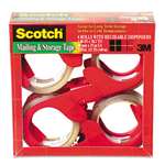 Scotch&reg; Moving & Storage Tape, 1.88 x 38.2 yards, 3 Core, Clear, 4 Rolls/Pack # MMM3650S4RD