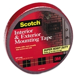 Scotch Exterior Weather-Resistant Double-Sided Tape, 1 