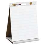 Post-it&reg; Easel Pads Self-Stick Tabletop Easel Ruled Pad, Command Strips, 20 x 23, White, 20 Shts/Pad # MMM563PRL