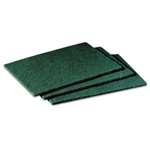 Scotch-Brite&trade; General Purpose Scrub Pad, 3 x 4 1/2, Green, 40 per Box # MMM59166