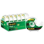 Scotch Magic Office Tape & Refillable Dispenser, 3/4 x