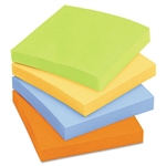 Post-it Nature's Hues Super Sticky Notes, Unlined, 3 x