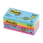 Post-it Ultra Color Notes, 3 x 3, Five Colors, 14 100-S