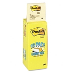 Post-it Cabinet Pack, 3 x 3, Canary Yellow, 18 90-Sheet