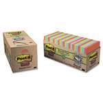 Post-it&reg; Notes Super Sticky Nature&rsquo;s Hues Super Sticky Notes Cabinet Pack, 3 x 3, 24 70-Sheet Pads/Pack # MMM65424NHCP