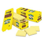 Post-it Super Sticky Notes, 3 x 3, Canary Yellow, 24 90