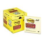 Post-it Super Sticky Notes, 4 x 4, Canary Yellow, 12 90