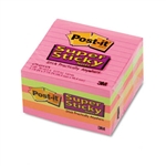 Post-it Super Sticky Super Sticky Notes, 4 x 4, Five Co