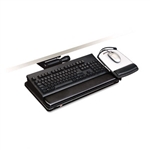 3M Easy Adjust Keyboard Tray, 19-1/2 x 10-1/2, Black # 