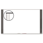 3M Melamine Dry Erase Board, 48 x 36, Graphite Frame # 