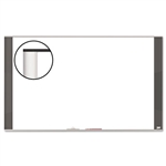 3M Melamine Dry Erase Board, 72 x 48, Graphite Frame # 