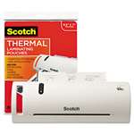 Scotch&trade; Thermal Laminator Value Pack, 9" W, with 20 Letter Size Pouches # MMMTL902VP