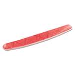 3M Fun Design Clear Gel Keyboard Wrist Rest, 2 3/4" x 18", Coral Pink # MMMWR308CL