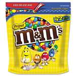 M & M's&reg; Milk Chocolate Coated Candy w/Peanut Center, 42 oz Bag # MNM32437