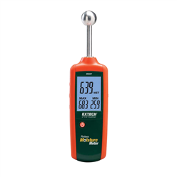 Extech Pinless Moisture Meter, Non-Invasive Moisture Content Measurements In Wood/Building Materials, MO257