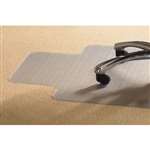 Mammoth Office Products PVC Chair Mat for Standard Pile Carpet, 36 x 48, 20 x 12 Lip, Clear # MPVV3648LSP