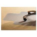 Mammoth Office Products PVC Chair Mat for Standard Pile Carpet, 45 x 53, 25 x 11 Lip, Clear # MPVV4553LSP