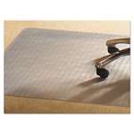 Mammoth Office Products PVC Chair Mat for Medium Pile Carpet, 46 x 60, No Lip, Clear # MPVV4660RMP