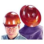 MSA Skullgard Protective Hard Hats, Pin-Lock Suspension, Size 6 1/2 - 8, Natural Tan # MSA454617