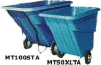 Maxi-Movers 1 yd Tilt Trucks - Standard Duty - 1000lbs Capacity, MT100STA