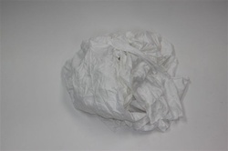 Economy New White Knit Cleaning Rags-  20 lb. Box