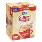 Coffee-mate&reg; Liquid Coffee Creamer, Original, 0.375 oz Mini-Cups, 180 per Box # NES753032