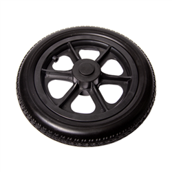 Hydro-Force Nautilus NM5722 replacement rear wheel with hub for portable carpet extractor