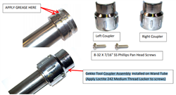 Gekko Replacement Handler Coupler for AR51A, NM5855