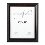 Nu-Dell Executive Document Frame, Plastic, 8-1/2 x 11, 