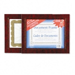 Nu-Dell Leatherette Document Frame, 8-1/2 x 11, Burgund