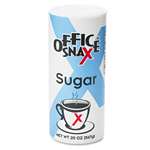 Office Snax&reg; Reclosable Canister of Sugar, 20-oz, 24 per Carton # OFX00019CT